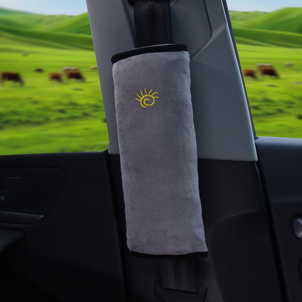 Ochraniacz na Ramię do Samochodu - Pluszowa Poduszka na Pas Bezpieczeństwa