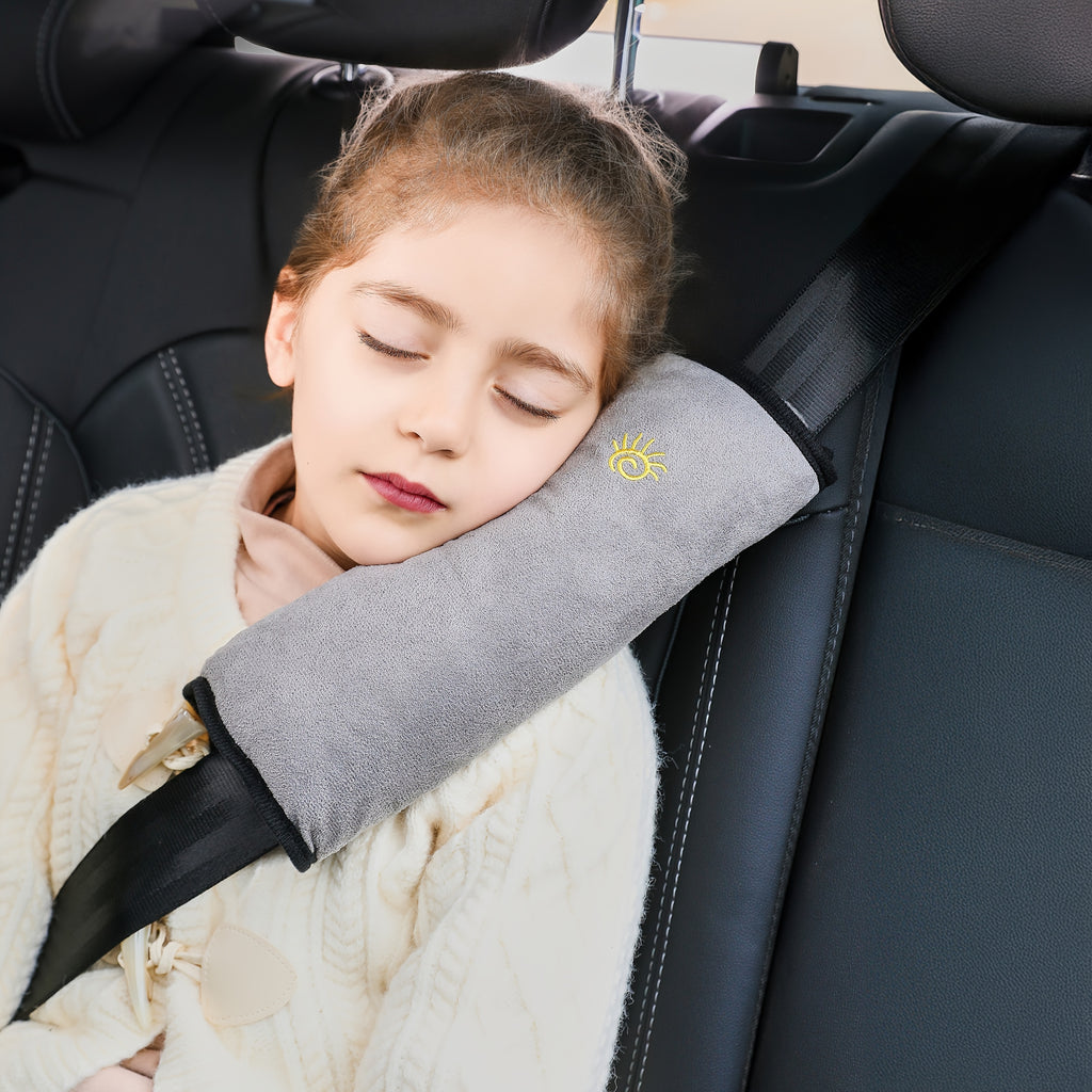 Ochraniacz na Ramię do Samochodu - Pluszowa Poduszka na Pas Bezpieczeństwa