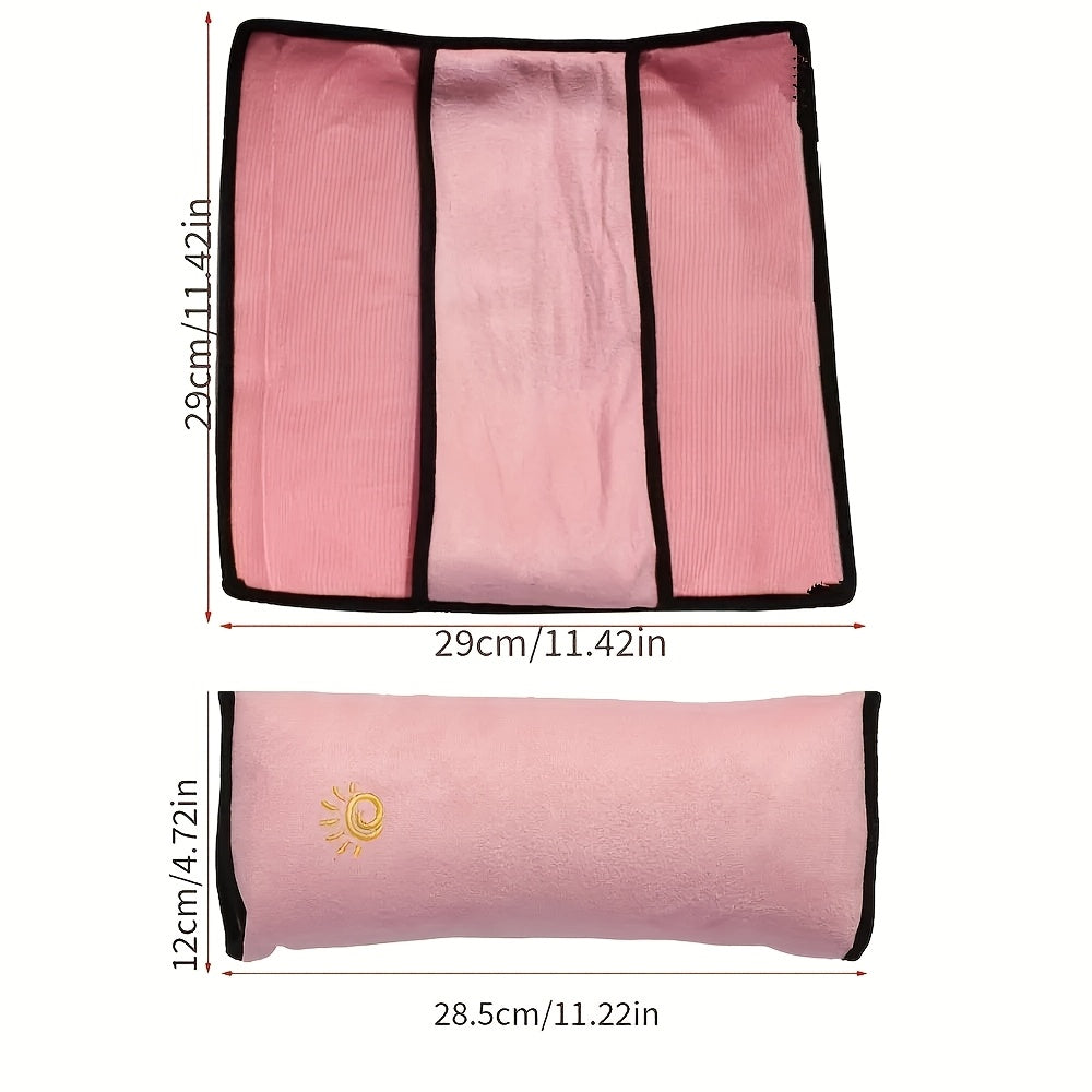 Ochraniacz na Ramię do Samochodu - Pluszowa Poduszka na Pas Bezpieczeństwa